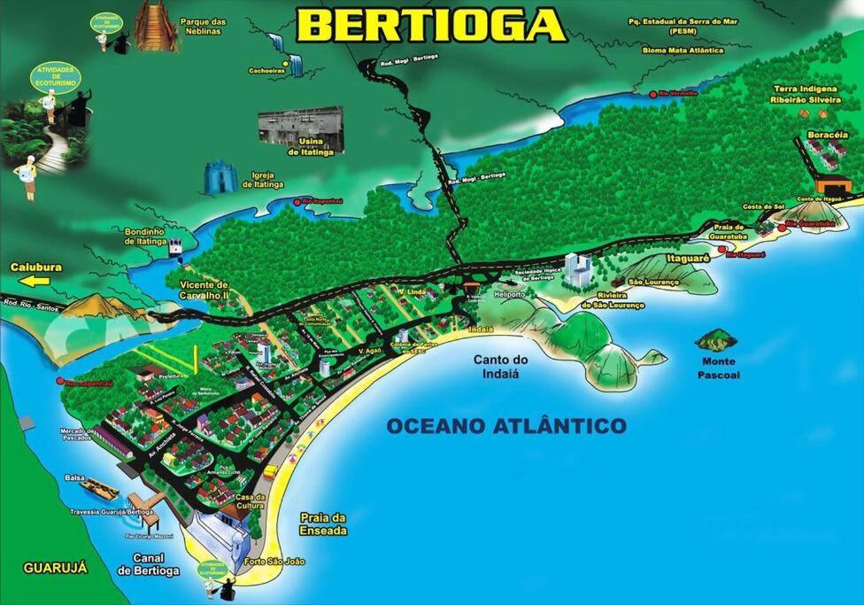 Magnifica Casa Praia Bertioga Guaratuba Sun House Exteriör bild
