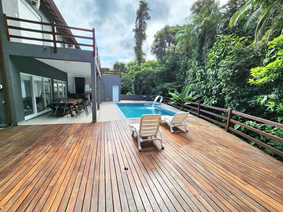 Magnifica Casa Praia Bertioga Guaratuba Sun House Exteriör bild